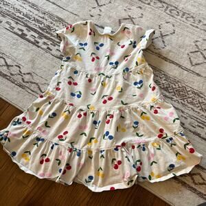 Hanna Andersson cherry twirl dress Size 6-7 120cm